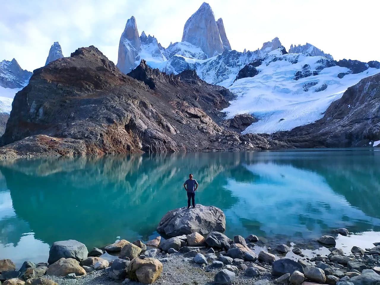 Laguna de los Tres y el Cerro Fitz Roy (foto 3)